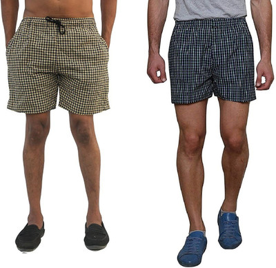 Ancientt Checkered Men Boxer