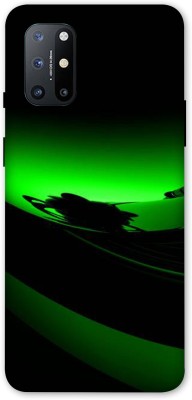 coveritnow Back Cover for Oneplus 8T(Black, Green)