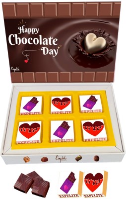 Expelite Best Chocolates for chocolate day Online 6pcs Special Gift Pack Girlfriend Bars(6 Units)