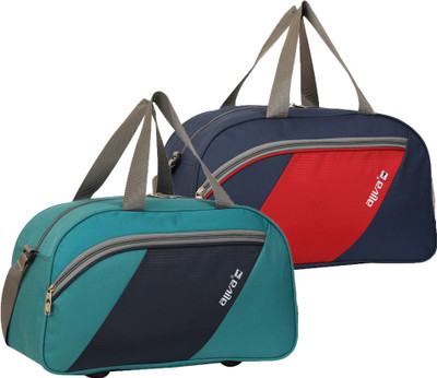 Aliva Luggage DB-1150 Light Weight Small Travel Duffel Bag High-Quality Luggage Bag Combo Of 2 Duffel Without Wheels