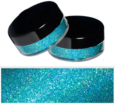 Latixmat Best 3D Finish Multi Purpose Soft Touch sky blue shimmery glitter combo of 2(SKY BLUE)