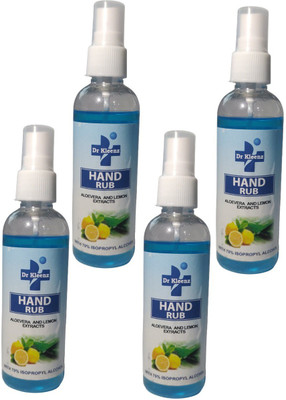 Dr Kleenz Hand Rub (100ml x 4) Hand Rub Bottle(4 x 100 ml)