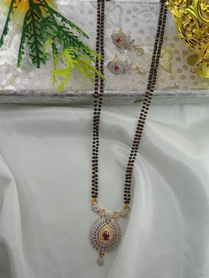 Pamadhya Alloy Gold-plated Multicolor Jewellery Set(Pack of 1)