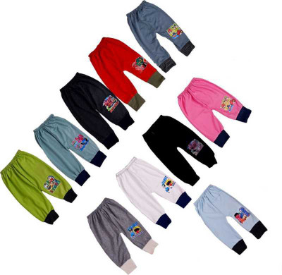 ALUXDON Track Pant For Baby Boys & Baby Girls(Multicolor, Pack of 10)