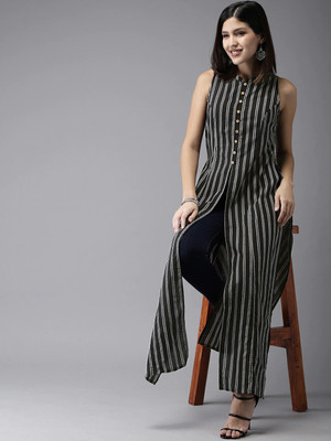 Lamba Creations Women Ethnic Dress Black Dress