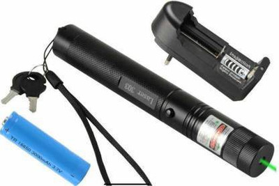 XTRDT Laser Light - 5000mW Green Light Flashlight Adjustable Focus with Visible Torch(532 nm, black)