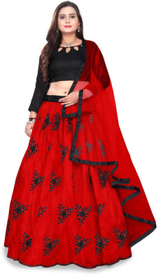 BIPIN ENTERPRISE Anarkali Gown(Red)