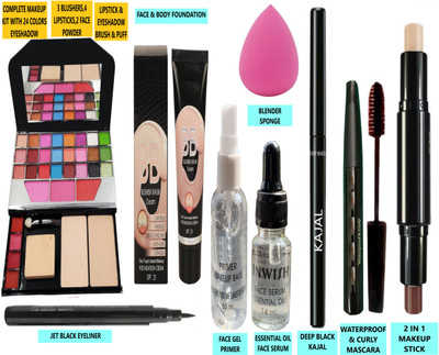 INWISH COMPLETE FACE MAKEUP COMBO SET WITH ALL BASIC MAKEUP ESSENTIAL PRODUCTS ASET9-7(Pack of 9)