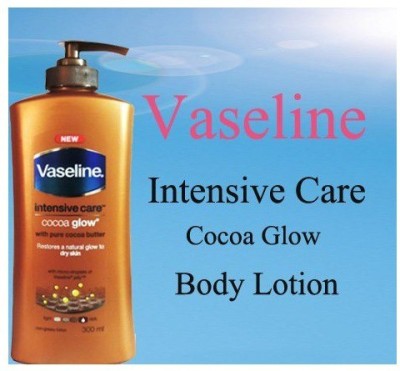 Vaseline Cocoa glow (Restores Glow To Dull & Dry Skin) Body Lotion 400 ml set of 1(400 ml)