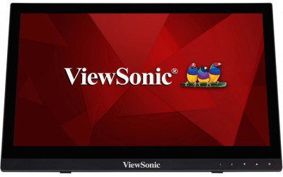 ViewSonic 16 inch Full HD LED Backlit TN Panel Touch compatible, ergonomic design Monitor (TD1630-3 Touch Monitor 10 Touch POS) (Response Time: 12…