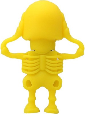 PANKREETI PDT613 Skeleton Cartoon Designer 32 GB Pen Drive(Yellow)