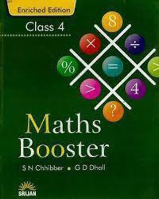 Maths Booster Class 4(Paperback, G D DHALL)