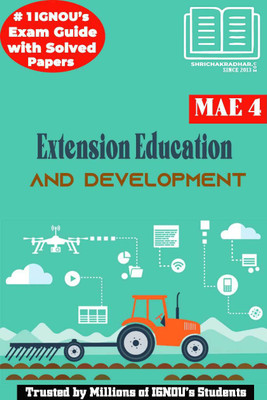 IGNOU MAE 4 Help Book Extension Education And Development IGNOU Study Notes For Exam Preparations (Latest Syllabus) With Previous Years Solved Question Papers IGNOU MAAE 2nd Year IGNOU MA Adult Education(Paperback, BHAVYA KUMAR SAHNI)