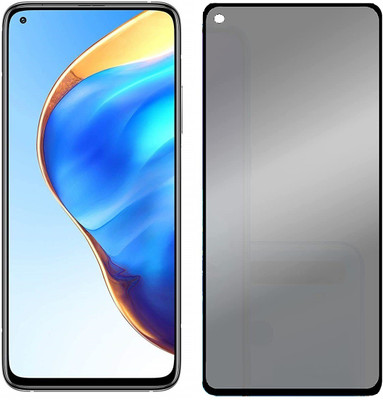 KARTRAY Edge To Edge Tempered Glass for Infinix Hot 9, Infinix Hot 9 Pro, Privacy Glass(Pack of 1)