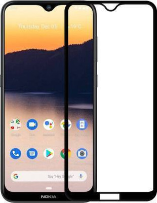 VISHZONE Edge To Edge Tempered Glass for NOKIA 2.3(Pack of 1)