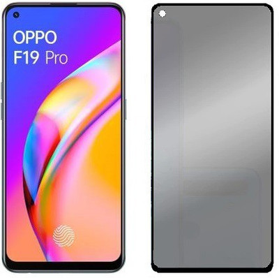 KMPERED Edge To Edge Tempered Glass for Oppo F19, Oppo F19 Pro Plus, Oppo F19 Pro, Oppo F19S(Pack of 1)