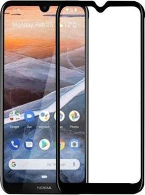 VISHZONE Edge To Edge Tempered Glass for NOKIA 2.3(Pack of 1)