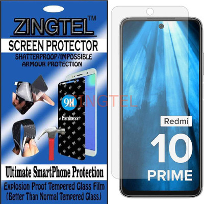 ZINGTEL Impossible Screen Guard for MI 10 PRIME(Pack of 1)