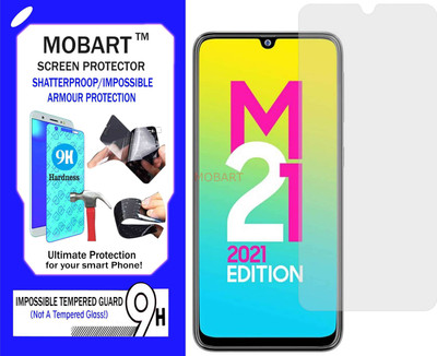 MOBART Impossible Screen Guard for SAMSUNG GALAXY M21 2021 EDITION(Pack of 1)