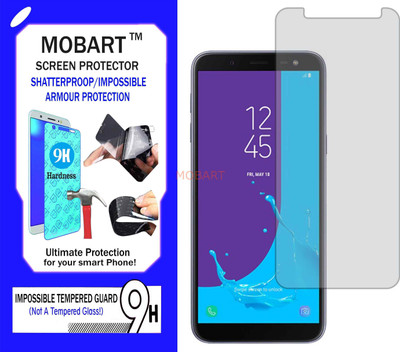 MOBART Impossible Screen Guard for Samsung Galaxy J6(Pack of 1)