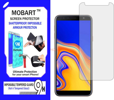 MOBART Impossible Screen Guard for SAMSUNG GALAXY J4 PLUS(Pack of 1)