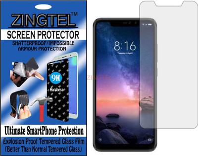 ZINGTEL Impossible Screen Guard for XIAOMI REDMI NOTE 6(Pack of 1)