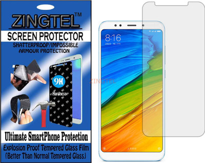 ZINGTEL Impossible Screen Guard for Mi Redmi 5 Plus(Pack of 1)