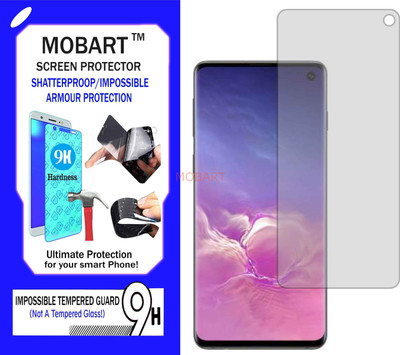 MOBART Impossible Screen Guard for SAMSUNG GALAXY S10(Pack of 1)