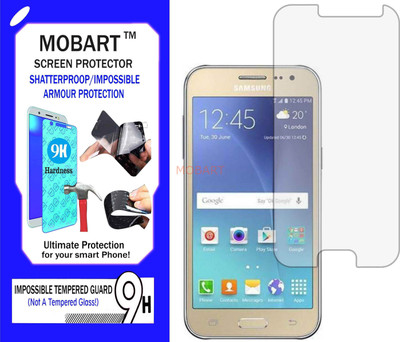 MOBART Impossible Screen Guard for Samsung Galaxy J2 - 2015(Pack of 1)