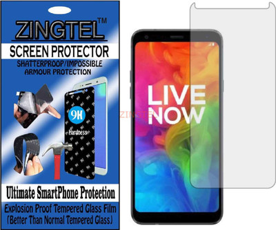 ZINGTEL Impossible Screen Guard for LG Q7 PLUS(Pack of 1)