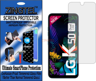 ZINGTEL Impossible Screen Guard for LG K50(Pack of 1)