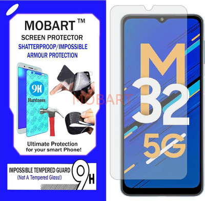 MOBART Impossible Screen Guard for SAMSUNG GALAXY M 32 5G(Pack of 1)