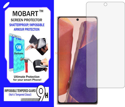 MOBART Impossible Screen Guard for SAMSUNG GALAXY NOTE 20(Pack of 1)
