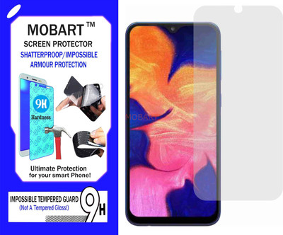 MOBART Impossible Screen Guard for SAMSUNG A10E(Pack of 1)