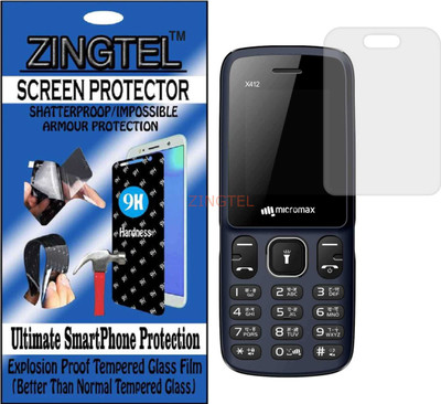 ZINGTEL Impossible Screen Guard for MICROMAX X412(Pack of 1)