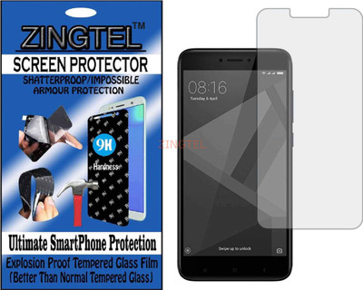 ZINGTEL Impossible Screen Guard for Mi Redmi 4X(Pack of 1)