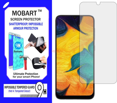 MOBART Impossible Screen Guard for SAMSUNG A30(Pack of 1)