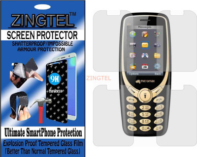 ZINGTEL Impossible Screen Guard for MICROMAX X1I-2017(Pack of 1)