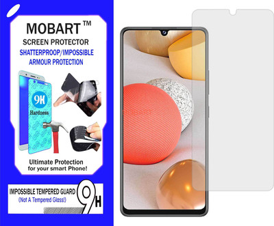 MOBART Impossible Screen Guard for SAMSUNG M42 5G(Pack of 1)