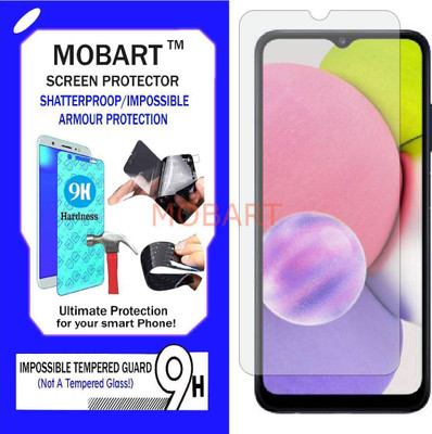 MOBART Impossible Screen Guard for SAMSUNG GALAXY A03 S(Pack of 1)
