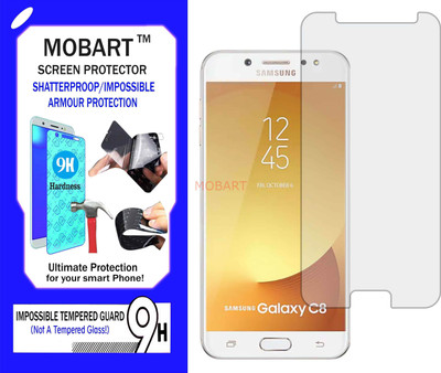 MOBART Impossible Screen Guard for SAMSUNG C8(Pack of 1)