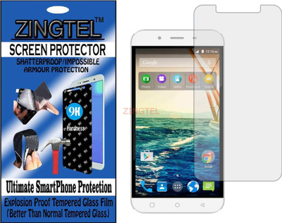 ZINGTEL Impossible Screen Guard for MICROMAX Q391 (CANVAS DOODLE 4)(Pack of 1)