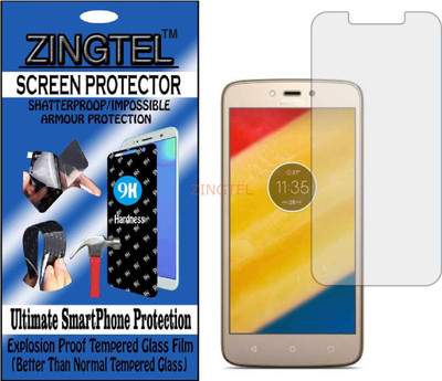 ZINGTEL Impossible Screen Guard for Motorola Moto C Plus(Pack of 1)