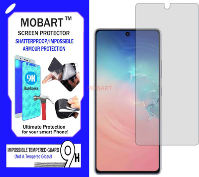 MOBART Impossible Screen Guard for SAMSNG GALAXY S10 LITE(Pack of 1)