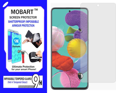 MOBART Impossible Screen Guard for SAMSUNG A51 5G(Pack of 1)