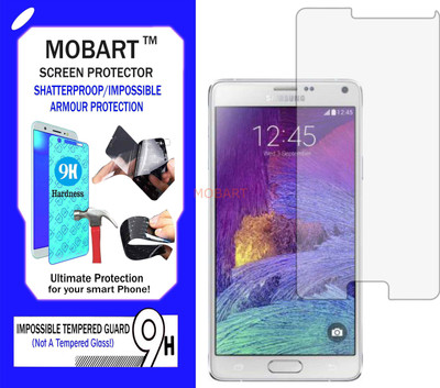 MOBART Impossible Screen Guard for SAMSUNG GALAXY NOTE 4(Pack of 1)