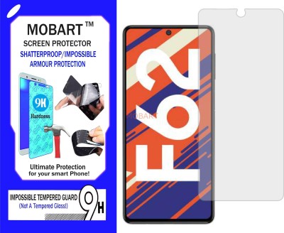 MOBART Impossible Screen Guard for SAMSUNG GALAXY F62(Pack of 1)