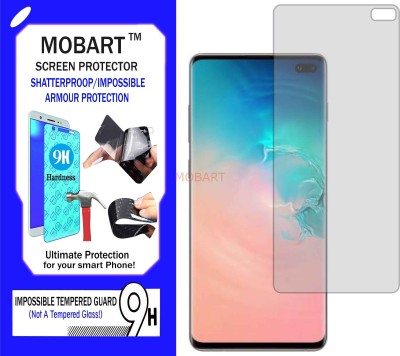 MOBART Impossible Screen Guard for SAMSUNG GALAXY S10+(Pack of 1)