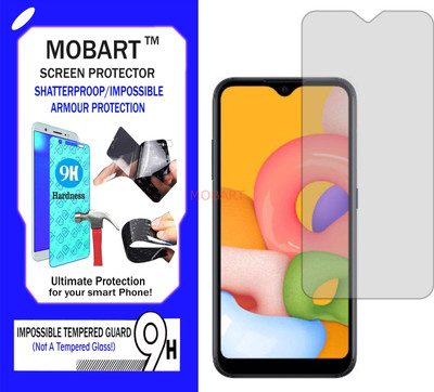 MOBART Impossible Screen Guard for SAMSUNG GALAXY A01(Pack of 1)
