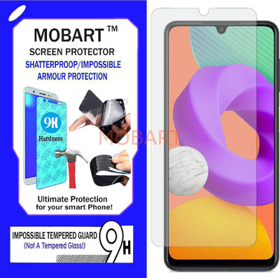 MOBART Impossible Screen Guard for SAMSUNG M22(Pack of 1)